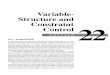 Variable- Structure and Constraint Control WEB book with... · Variable-Structure and Constraint Control FuelA FuelB fc x ' fc Toc onsumesr FIGURE 22.1 ... GXs) Value of MV Characteristic
