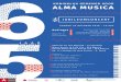 KONINKLIJK GEMENGD KOOR ALMA MUSICA › optredens › AM65affiche.pdf · Koninklijk Gemengd Koor Alma Musica ZWK Zingende Wandelkring Vocaal Ensemble Freya Ensemble Aspetti Musicali