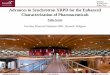Advances in Synchrotron XRPD for the Enhanced Characterization of Pharmaceuticals · 2018-11-14 · Characterization of Pharmaceuticals. This document was presented at PPXRD - 