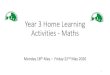 Year 3 Home Learning Activities · PDF file 1 1/10, 1 2/10, 1 3/10 e. 1 2/10, 1 3/10, 1 4/10 f. 3 9/10, 4 wholes, 4 1/10 g. 6 wholes, 6 1/10, 6 2/10 2. a. 5/10, 4/10, 3/10 b. 7/10,