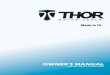 Congratulations on your recent purchase of a Thor Motor ... Manuals… · Congratulations on your recent purchase of a Thor Motor Coach Recreational Vehicle. We sincerely thank you