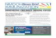NMDOHNews Brief IMMUNIZATION · to coronavirus activities and have discontinued ... with the New York City (NYC) Department of Health and Mental Hygiene’s Bureau of Immunization,