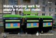 1 Making recycling work for people in flats: Case studies › wp-content › uploads › 2020 › 01 › LWAR… · Making recycling work for people in flats: Case studies January