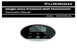 Single Zone Premium Wall Thermostat › 1906115379289 › 5237057552473 › IM-FH… · and Fahrenheit. NOTE: ºF indicates Fahrenheit and ºC indicates Centigrade. Operation Mode