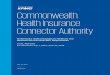 Commonwealth Health Insurance Connector Authority...Audit) objectives of Work Order 2015-02, related to the Commonwealth Health Insurance Connector Authority’s (CCA) compliance with