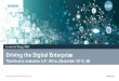 Konferenz: Industrie 4.0, Nitra, December 2015, SK · als Partner auf ihrem Weg zur digitalen Transformation Statements aus Kundenbefragung zur Digitalisierung Wir hören unseren