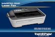 IntelliFAX-2840 Laser Fax...IntelliFAX-2840 Laser Fax High-speed faxing for your home office or small office All trademarks and registered trademarks referenced herein are the property