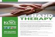 HAND THERAPY - KORT€¦ · HAND THERAPY Hand therapy is the art and science of rehabilitation of the upper limb, which includes the hand, wrist, elbow and shoulder girdle. A hand