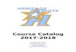 ca01001129.schoolwires.net€¦  · Web viewCourse Catalog. 2017-2018. Heritage High School. 101 American Ave. Brentwood, CA 94513 (925) 634-0037. . Heritage High School. Administration