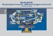 BAUER Equipment Management€¦ · Fast status overview of complete equipment, incl. positions, using traffic light symbols-Positions on a map and status of all machines at a glance-Traffic