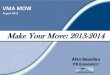 Make Your Move: 2013-2014 · Make Your Move: 2013-2014 Alan Beaulieu . ITR Economics ™  . VMA MOW . August 2013