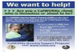 We want to help - Ventura County, California€¦ · This help could include rental referrals, a rental deposit or some other rental assistance, and support services. We want to help