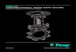 UNIDIRECTIONAL KNIFE GATE VALVES · 2020-02-24 · Figure 5: Knife Gate Valve with Handwheel, Horizontal Lifting 6.6 Suggested lifting options are as shown below to lift valve assemblies