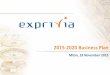 2015-2020 Business Plan › exprivia-resources › images › File › presentati… · contents 3 1. exprivia today 2. rationale and foundations of the 2015-2020 plan 3. the plan’s