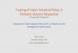 Framing of India’s Industrial Policy: A Domestic Industry Perspectiveisid.org.in/wp-content/uploads/2020/02/200120_Reji.pdf · 2020-02-04 · Framing of India’s Industrial Policy: