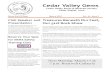 CEDAR VALLEY GEMS MARCH OL SSUE Cedar Valley Gems › Downloads › ... · CEDAR VALLEY GEMS MARCH 2015 VOL. 41, ISSUE 3 1 Cedar Valley Gems Cedar Valley Rocks & Minerals Society