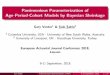Parsimonious Parameterization of Age-Period-Cohort Models ... · Parsimonious Parameterization of Age-Period-Cohort Models by Bayesian Shrinkage Gary Venter1 & S˘ule S˘ahin2 1 Columbia