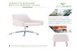 AMSTERDAM - StyleWorks Furniture€¦ · AMSTERDAM MULTIPURPOSE CHAIR The Amsterdam Chair - Provides flexibility with two base options that entertain as a modern meeting room chair