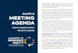 SAMPLE MEETING AGENDA - educationresourceequity.org · The first step to improve resource equity is assessing the current state of equity and excellence in your system. District leaders,
