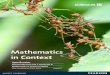 Mathematics in Context - Pearson qualifications...consolidate and build on students’ mathematical understanding , and develop further mathematical understanding and skills in the