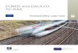 EGNOS and GALILEO for RAIL - European GNSS Agency · ERTMS. Via such initiatives as the Shift2Rail Joint Undertak-ing, for example, it is foreseen that further R&D activities will