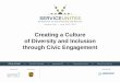 Creating a Culture of Diversity and Inclusion through ......Expanding the Firm’s community engagement footprint in the legal industry Engaging as a responsible corporate citizen