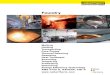 Foundry - REDCORONA.CO.KR · 2011-08-19 · Dewaxing, Thermal Decoring Pre-Heating, Drying Debinding, Sintering Exhaust Gas Cleaning Systems, Energy Efficiency Concepts Exhaust torch