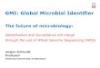 GMI: Global Microbial Identifier - Home: OIE · GMI: Global Microbial Identifier The future of microbiology: Identification and Surveillance will merge through the use of Whole Genome