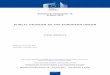 PUBLIC OPINION IN THE EUROPEAN UNION · Just after the launch of this autumn 2012 survey, the European Commission published its economic forecasts for autumn 20122: these pointed