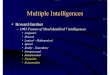 Multiple Intelligences Slideshow - Cuyamaca College...Multiple Intelligences Slideshow Created Date: 7/14/2016 9:53:53 AM 