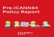 Pre-ICANN64 Policy Report - ICANN Public Meetingsthe Pre-ICANN64 Policy Report written by the Policy Development Support team. ... Asia Pacific Network Information Centre (APNIC),