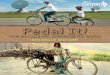 Are bicycles always made of metal? Who invented the ...orcabook.com/footprints/chapters/pedalit!-chapter1.pdfthe humble bicycle—from the very first boneshakers to the sleek racing