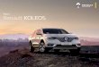 Novi Renault KOLEOS · Nova vizija udobnosti Novi KOLEOS osigurava udobnost svim putnicima. Prednja sjedala električno su podesiva, imaju mogućnost grijanja i hlađenja, a vozačevo