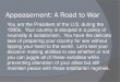 Appeasement: A Road to Warcoatsatadams.weebly.com/uploads/1/0/7/5/10756668/4-the_appease… · Appeasement: A Road to War You are the President of the U.S. during the 1930s. Your