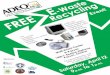 FREE E -Waste Recycling Event! FREE RecyclingE …...Recycle your unwanted TVs, computers, monitors, printers, non-vehicle batteries, chargers, cell phones, VCRs, CD and DVD players,