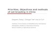 Priorities, Objectives and methods of oat breeding in China › oatnews_pdfs › IOC › IOC9 › 19A... · Priorities, Objectives and methods of oat breeding in China Zongwen Zhang1,