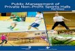 Public Management of Private Non-Prof it Sports Halls€¦ · Public Management of Private Non-Prof it Sports Halls PhD thesis ... The project has also been a crossover of nations