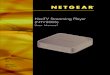 NeoTV Streaming Player (NTV200S) · PDF file NeoTV Streaming Player (NTV200S) Streaming Media Basics For the optimal media streaming experience with the NeoTV Streaming Player, NETGEAR