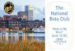 The National Beta Club - Savannahagenda.savannahga.gov › content › files › visit-savannah...Beta Club “Beta on My Mind” June 12-20, 2018 Who is The National Beta Club? MISSION