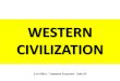 WESTERN CIVILIZATION...The Third wave : Alvin Toffler คลื่นลูกที่หนึ่ง การปฏิวัติเกษตรกรรม ่ เมื่อ