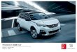PEUGEOT 5008 · PDF file − Steel space saver spare wheel (tyre repair kit on 2.0L BlueHDin180 EAT8 versions) PEUGEOT 5008 SUV - Standard Specification Comfort and Convenience −