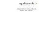 Splunk リリースノート バージョン 作成日時: 2009 年8 月26 日 午 … · 1 最新情報 新4.0 版の紹介 新4.0 版の紹介 Splunk 4.0へようこそ！このページは、Splunk