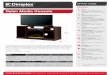 Dylan Media Console - Electric Fireplaces...Dylan Media Console DFP20-1363E 18 3/16 in. 46.2 cm A Flame A blend of technology, artistry and craftsmanship – the patented Dimplex LED