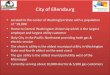 City of Ellensburg - Energy.gov · • The City’s community solar project started in 2006 and was the first community solar facility in the US ... City of Ellensburg Renewable Energy