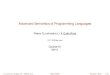Advanced Semantics of Programming Languagesperso.ens-lyon.fr/colin.riba/teaching/as/slides/course01.pdf · 2019-09-11 · Advanced Semantics of Programming Languages Pierre CLAIRAMBAULT