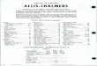 Allis Chalmers MODELS 220 Tractor Service Repair Manual