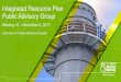 Integrated Resource Plan Public Advisory Group · Integrated Resource Plan Public Advisory Process 10 EPE Proprietary Material The purposes of the public participation process are