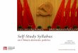 on China’s domestic politics - American Mandarin Society · Self-Study Syllabus on China’s domestic politics Updated September 2019. American Mandarin Society 1 This syllabus