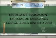 ESCUELA DE EDUCACION ESPECIAL DE MEJICANOS CODIGO …sansalvador.mined.gob.sv/downloads/RENDICION DE CUENTAS 2013… · • secretaria:lcida. claudia de mena • concejal maestra