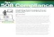 508 Compliance - ERIC · tent;” for example, equivalent content for a webinar might be a 508-compliant PDF that provides the same information. Presentations. For PowerPoint files,